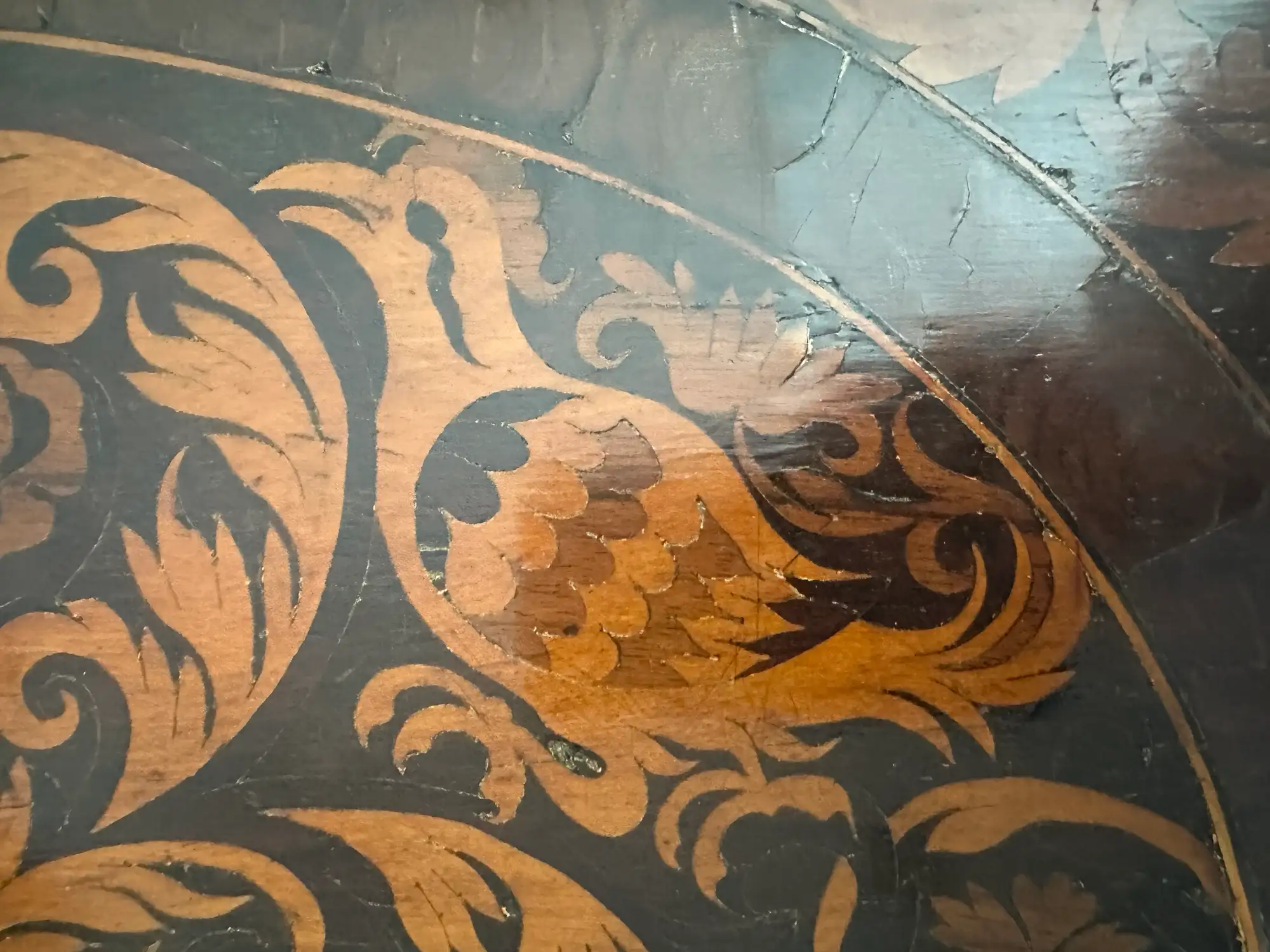 17th Century William and Mary Oyster Walnut and Seaweed Marquetry Chest on Stand - Image 5