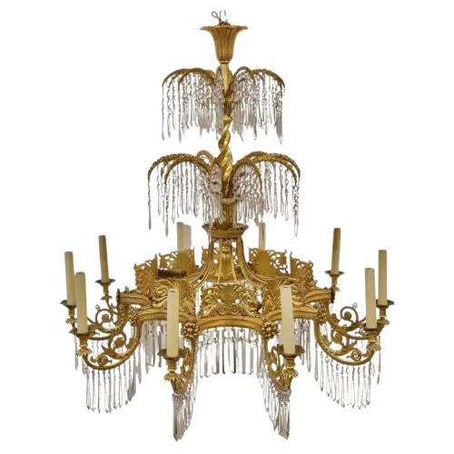 Early 19th Century Neoclassical Chandelier by Karl Friedrich Schinkel